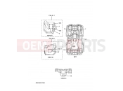 YAMAHA YFM 550 Grizzly YFM550FWAD YFM5FGPY GRIZZLY 550 FI 34D3 2009 EMBLEM & LABEL 3