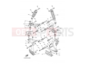 YAMAHA YFM 350 Grizzly YFM350FWA GRIZZLY 350 38P2 2009 FRONT SUSPENSION & WHEEL