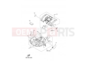 YAMAHA YFM 350 Grizzly YFM350FWA GRIZZLY 350 38P2 2009 EMBLEM & LABEL 1