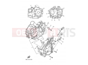 YAMAHA YXR 700 Rhino YXR700F YXR70FSEPY RHINO 700 FI 5B4S 2009 CRANKCASE