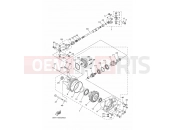 YAMAHA YXR 700 Rhino YXR700F YXR70FSEPY RHINO 700 FI 5B4S 2009 FRONT DIFFERENTIAL