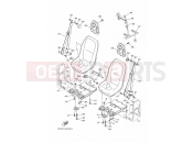 YAMAHA YXR 700 Rhino YXR700F YXR70FSEPY RHINO 700 FI 5B4S 2009 SEAT