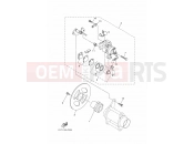 YAMAHA YFM 350 Raptor YFM350 YFM350R 5YTY 2009 REAR BRAKE