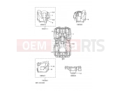 YAMAHA YFM 550 Grizzly YFM550FWAD YFM5FGPY GRIZZLY 550 FI 34D7 2009 EMBLEM & LABEL 2