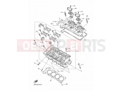 YAMAHA XJ6 N Diversion Naked XJ6N XJ6 (20S2) 2009 CYLINDER HEAD