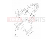 YAMAHA XJ6 N Diversion Naked XJ6N XJ6 (20S2) 2009 SIDE COVER