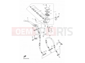 YAMAHA XJ6 N Diversion Naked XJ6N XJ6 (20S2) 2009 FRONT MASTER CYLINDER