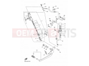 YAMAHA XJ6 N Diversion Naked XJ6N XJ6 (20S2) 2009 REAR MASTER CYLINDER