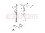 YAMAHA FZ1-N Fazer Naked FZ1-N FAZER NAKED (2D1J) 2009 REAR MASTER CYLINDER