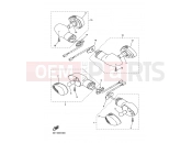 YAMAHA FZ1-N Fazer Naked FZ1-N FAZER NAKED (2D1J) 2009 FLASHER LIGHT