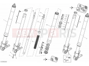 DUCATI Superbike 1198 FRONT FORK » FRONT SUSPENSION