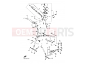 YAMAHA FZ6-N Fazer Naked FZ6-NAHG FZ6 NAKED ABS HG (5S44) 2009 FRONT MASTER CYLINDER