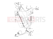 YAMAHA FZ6-N Fazer Naked FZ6-NAHG FZ6 NAKED ABS HG (5S44) 2009 REAR MASTER CYLINDER