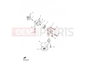 YAMAHA FJR 1300 FJR1300A (3P6K) 2009 OIL PUMP
