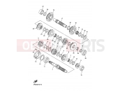 YAMAHA FJR 1300 FJR1300A (3P6K) 2009 TRANSMISSION