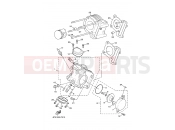 YAMAHA Cygnus XC 125 XC125 CYGNUS (4P93) 2008 CYLINDER HEAD