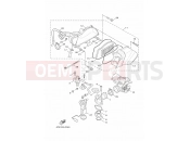 YAMAHA Cygnus XC 125 XC125 CYGNUS (4P93) 2008 INTAKE