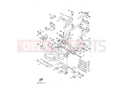 YAMAHA Cygnus XC 125 XC125 CYGNUS (4P93) 2008 FRAME