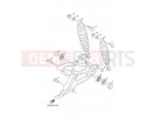 YAMAHA Cygnus XC 125 XC125 CYGNUS (4P93) 2008 REAR ARM & SUSPENSION