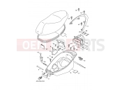 YAMAHA Cygnus XC 125 XC125 CYGNUS (4P93) 2008 SEAT