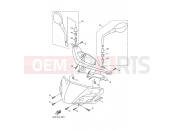 YAMAHA Cygnus XC 125 XC125 CYGNUS (4P93) 2008 COWLING 1