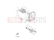 YAMAHA Aerox 50 YQ 50 YQ50 AEROX (3C6P) 2008 WATER PUMP