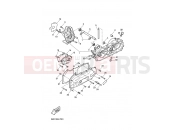 YAMAHA Aerox 50 YQ 50 YQ50 AEROX (3C6P) 2008 CRANKCASE