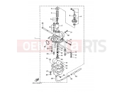 YAMAHA YFM 125 Grizzly YFM125A GRIZZLY 125 1C5K 2008 CARBURETOR