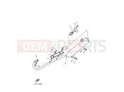 YAMAHA YFM 125 Grizzly YFM125A GRIZZLY 125 1C5K 2008 EXHAUST