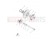 YAMAHA YFM 125 Grizzly YFM125A GRIZZLY 125 1C5K 2008 STARTER CLUTCH