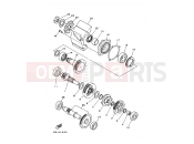 YAMAHA YFM 125 Grizzly YFM125A GRIZZLY 125 1C5K 2008 TRANSMISSION