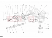 DUCATI 2009 Sportclassic GT1000 Touring OIL PUMP - FILTER » LUBRICATION SYSTEM