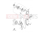 YAMAHA YXR 700 Rhino YXR700F YXR70FX RHINO 700 FI 5B47 2008 CAMSHAFT & CHAIN