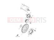 YAMAHA YXR 700 Rhino YXR700F YXR70FX RHINO 700 FI 5B47 2008 STARTER CLUTCH