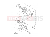 YAMAHA YFM 660 Grizzly YFM660FWA GRIZZLY 23D7 2008 WATER PUMP