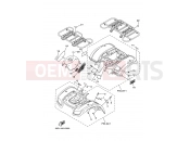 YAMAHA YFM 660 Grizzly YFM660FWA GRIZZLY 23D3 2008 EMBLEM & LABEL 3