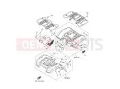 YAMAHA YFM 660 Grizzly YFM660FWA GRIZZLY 23D3 2008 EMBLEM & LABEL 4