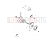 YAMAHA YFM 350 Grizzly YFM350A GRIZZLY 350 5WHD 2008 STARTER CLUTCH