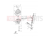 YAMAHA YFM 350 Grizzly YFM350A GRIZZLY 350 5WHD 2008 SHIFT SHAFT