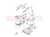 YAMAHA YXR 700 Rhino YXR700F YXR70FX RHINO 700 FI 5B43 2008 REAR ARM