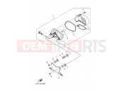 YAMAHA YFM350AS YFM35XX WOLVERINE 2WD 3D57 2008 TAILLIGHT 2