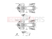 YAMAHA YFM350AS YFM35XX WOLVERINE 2WD 3D57 2008 GRAPHICS