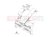 YAMAHA YXR 700 Rhino YXR700F YXR70FSPX RHINO 700 FI 5B4D 2008 STEERING