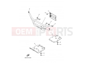 YAMAHA YXR 700 Rhino YXR700F YXR70FSPX RHINO 700 FI 5B4D 2008 GUARD