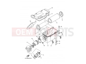 YAMAHA YFM 350 YFM350 5YTV 2008 INTAKE