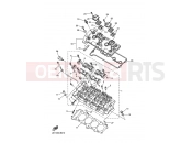 YAMAHA FZ1-N Fazer Naked FZ1-NA FAZER NAKED ABS (22C2) 2008 CYLINDER HEAD