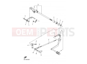 YAMAHA FZ1-N Fazer Naked FZ1-NA FAZER NAKED ABS (22C2) 2008 SHIFT SHAFT