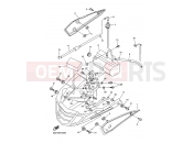 YAMAHA FZ1-N Fazer Naked FZ1-NA FAZER NAKED ABS (22C2) 2008 SIDE COVER