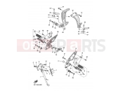 YAMAHA FZ1-N Fazer Naked FZ1-NA FAZER NAKED ABS (22C2) 2008 STAND & FOOTREST