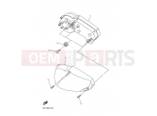 YAMAHA FZ1-N Fazer Naked FZ1-NA FAZER NAKED ABS (22C2) 2008 METER